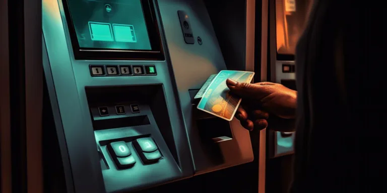 Cum se bagă cardul în bancomat